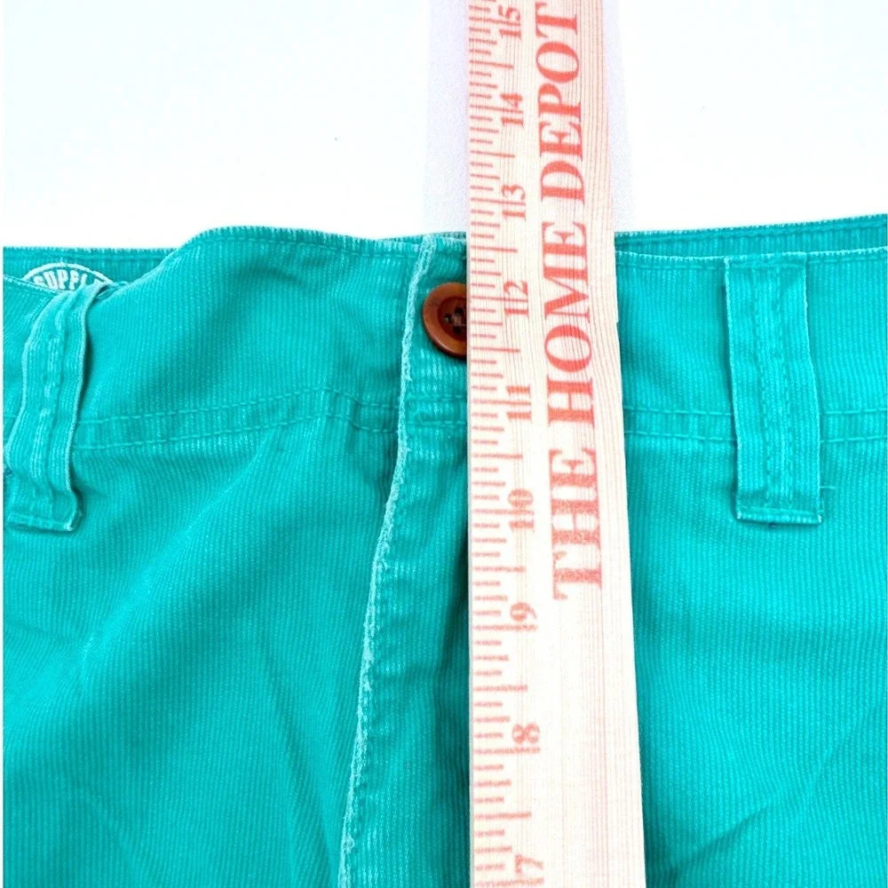 Mossimo Supply Co Cut-Off Raw Hem‎ Slim Straight Short Mens 40 Green Lot of 2